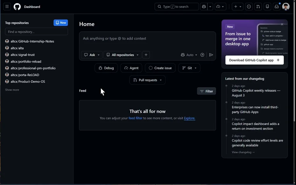 GitHub Copilot Cloud Agents product walkthrough.